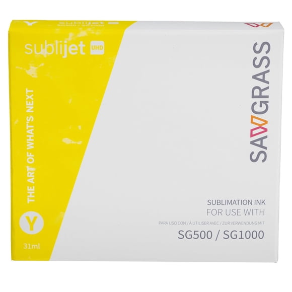 Cartucho de tinta de sublimación SubliJet UHD amarillo para SG500 SG1000