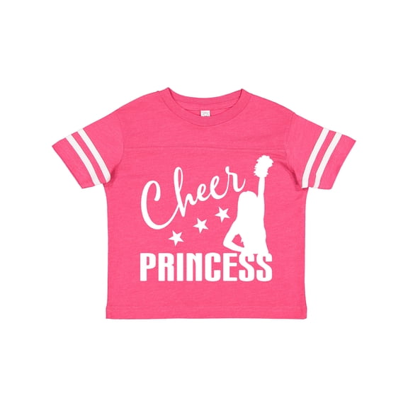 Inktastic Cheer Princess Cheerleader Girls Toddler T-Shirt