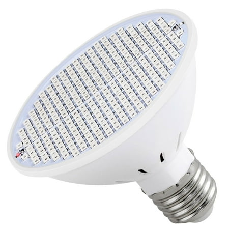 

Plant Fill Light Blub Heat Dissipation Potted Plant Fill Light Energy-saving Plant Growth Light with E27 Screw 300 Beads for Garden Yard