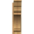 thumbnail image 2 of Ekena Millwork 8"W x 28"D x 28"H Olympic Rough Sawn Traditional Outlooker, Western Red Cedar, 2 of 4