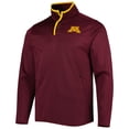 thumbnail image 2 of Men's Colosseum Maroon Minnesota Golden Gophers Rebound Quarter-Snap Jacket, 2 of 3