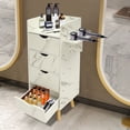 thumbnail image 6 of 4-Drawer Hair Salon Storage Cabinet Beauty Barber Salon Organizer with Hair Dryer Holder, 6 of 24