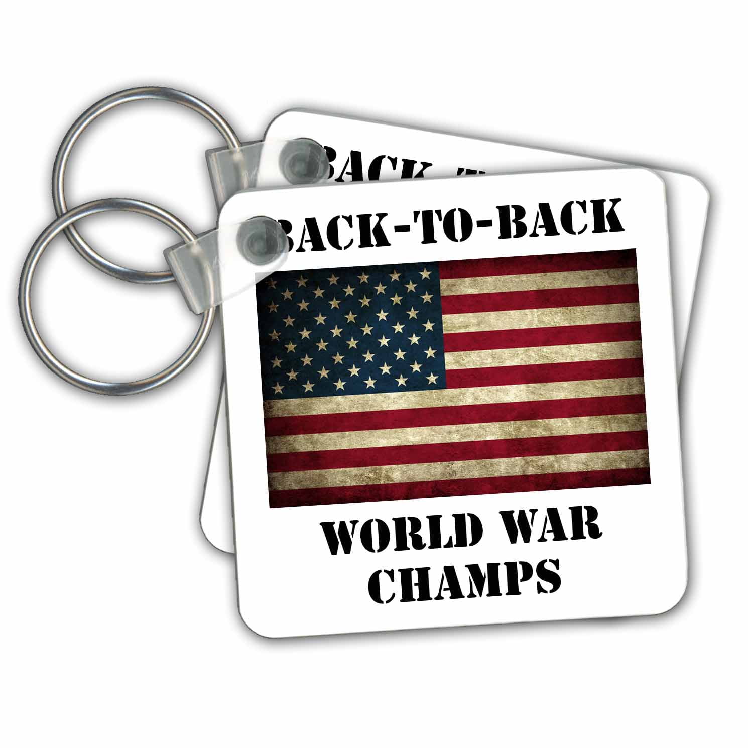 3drose 3drose Back To Back World War Champs Key Chains 2 25 By 2 25 Inch Set Of 2 Walmart Com Walmart Com 3drose 3drose Back To Back World War Champs Key Chains 2 25 By 2 25 Inch Set Of 2 Walmart Com Walmart Com