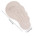 thumbnail image 2 of Insert avant-Pied Adhésif Respirant 1 Paire de Coussinets de Remplissage d'Orteil Doux Insert de Talon, 2 of 10