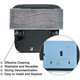thumbnail image 4 of Paquete de 3 paños de fregado lavables Sincero para robot aspirador iRobot Braava Jet M6, 4 of 5