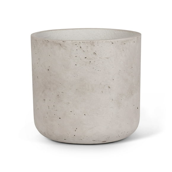 Pebbled Cement Planter