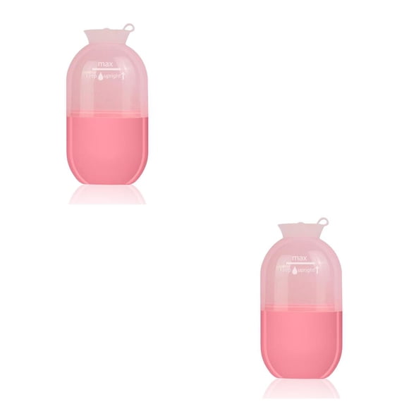 Soidarity Rodillo de poros retráctiles para refrigeración facial, molde de silicona para apretar cubitos de hielo, herramienta reductora de Rosa 2Conjunto