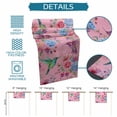 thumbnail image 6 of Pink Spring Floral Table Runner 48 Inches, Watercolor Birds Farmhouse Art Bed Runner Dresser Scarves Tabletop for Indoor Outdoor Parties/Ceremony/Banquet, 13" x 48", 6 of 9