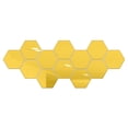 thumbnail image 1 of Flexible Reflective Hexagon Mirror Sheets Self-Adhesive Mirror Tiles Non-Glass Mirror, 1 of 8