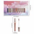 thumbnail image 3 of Liquid Eye Shadow Sequin Glitter Powder Easy To Color Eye Shadow Pearl Fine Super Flash Waterproof Long Lasting Non Fading Eye Shadow 5Ml, Makeup Eye Shadow, 3 of 7