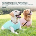 thumbnail image 7 of IDOMIK 2 Pack Dog Shirts UPF 50+ UV Sun Protection, Breathable and Lightweight Summer Clothes for Large Dogs, 2XL, 7 of 7