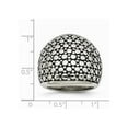 thumbnail image 4 of Stainless Steel Polished and Antiqued Ring, 4 of 8