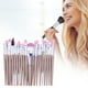 thumbnail image 1 of Brochas de maquillaje 20 Brochas para ojos Brochas de maquillaje Herramientas de belleza Brochas de maquillaje plegables, 1 of 4