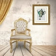 thumbnail image 3 of Fab Funky 20x24 Gold Ornate Wood Framed with Double Matting Museum Art Print Titled - Flying Teapot 1 Green and Yellow, 3 of 4