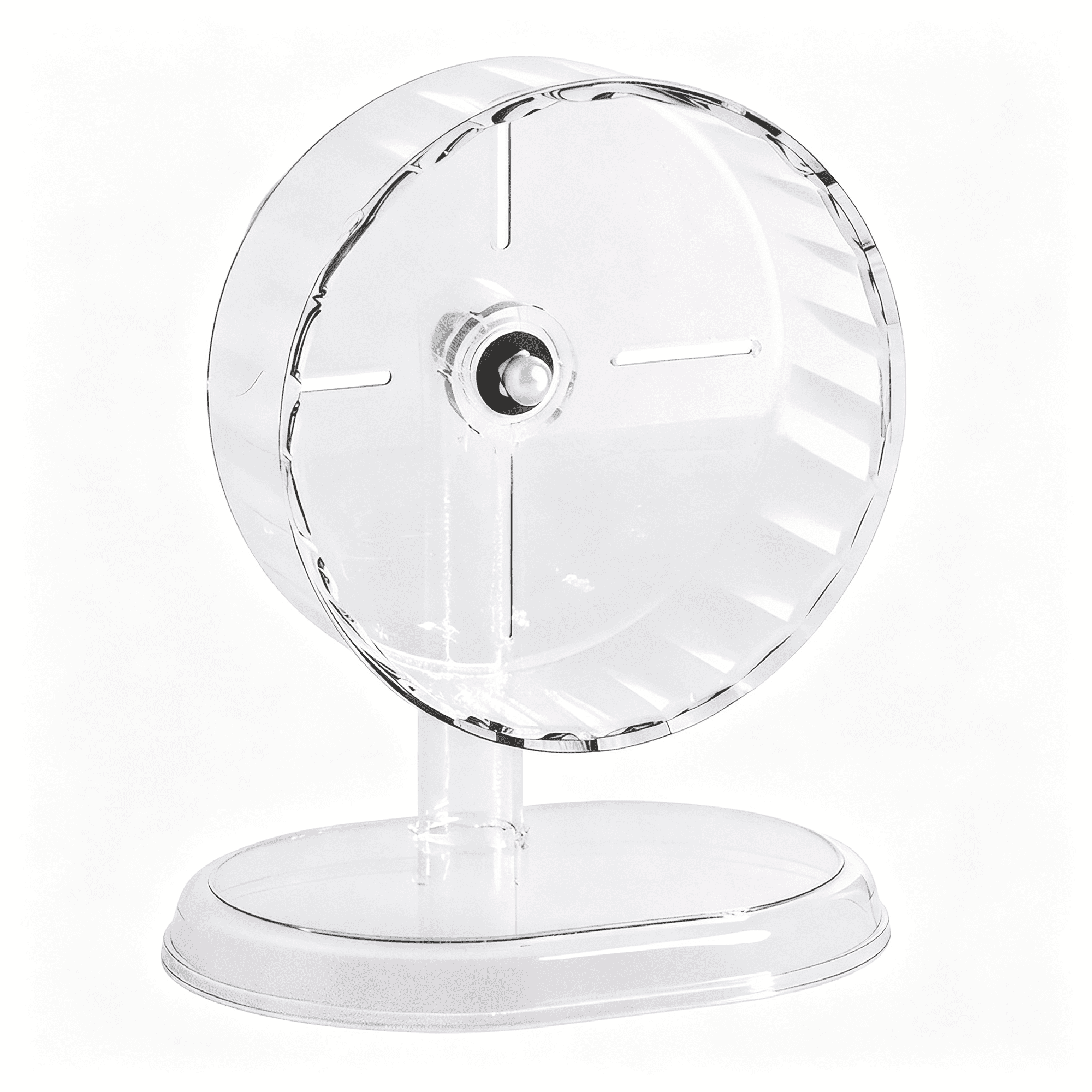 BESTSKY Silent Hamster Wheel – 7In Syrian Hamster Running Wheel Anti-Skid&Height Adjustable Easy to Clean(7.1Inch) Silent Hamster Wheel
