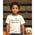 thumbnail image 4 of Mastered 9 Years Golf Shirt for Boys & Girls 9th Birthday Party Golfing Theme T-Shirt for Kids Natural Shirt Youth Large, 4 of 8