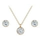 thumbnail image 1 of Juego Collar Y Aretes Solitario Swa Bco Oro Rosa 14k rosa Unitalla, 1 of 8