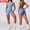 8699 HazeBlue, variant on Sexy Hollow Backless Sporty Jumpsuits Fitness Overalls for Women Scrunch Workout Rompers One Pieces Sport Suit Zip Gym Jumpsuit (8699 Black,S)