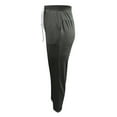 thumbnail image 6 of Lixiuxyad Womens Baggy Pants Casual Trousers With Drawstring Waist Ankle Cuff Pure Color Comfortable Pants For Everyday Wear Gray, 6 of 6