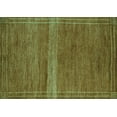 thumbnail image 1 of Ahgly Company Indoor Rectangle Abstract Turquoise Blue Modern Area Rugs, 7' x 9', 1 of 4