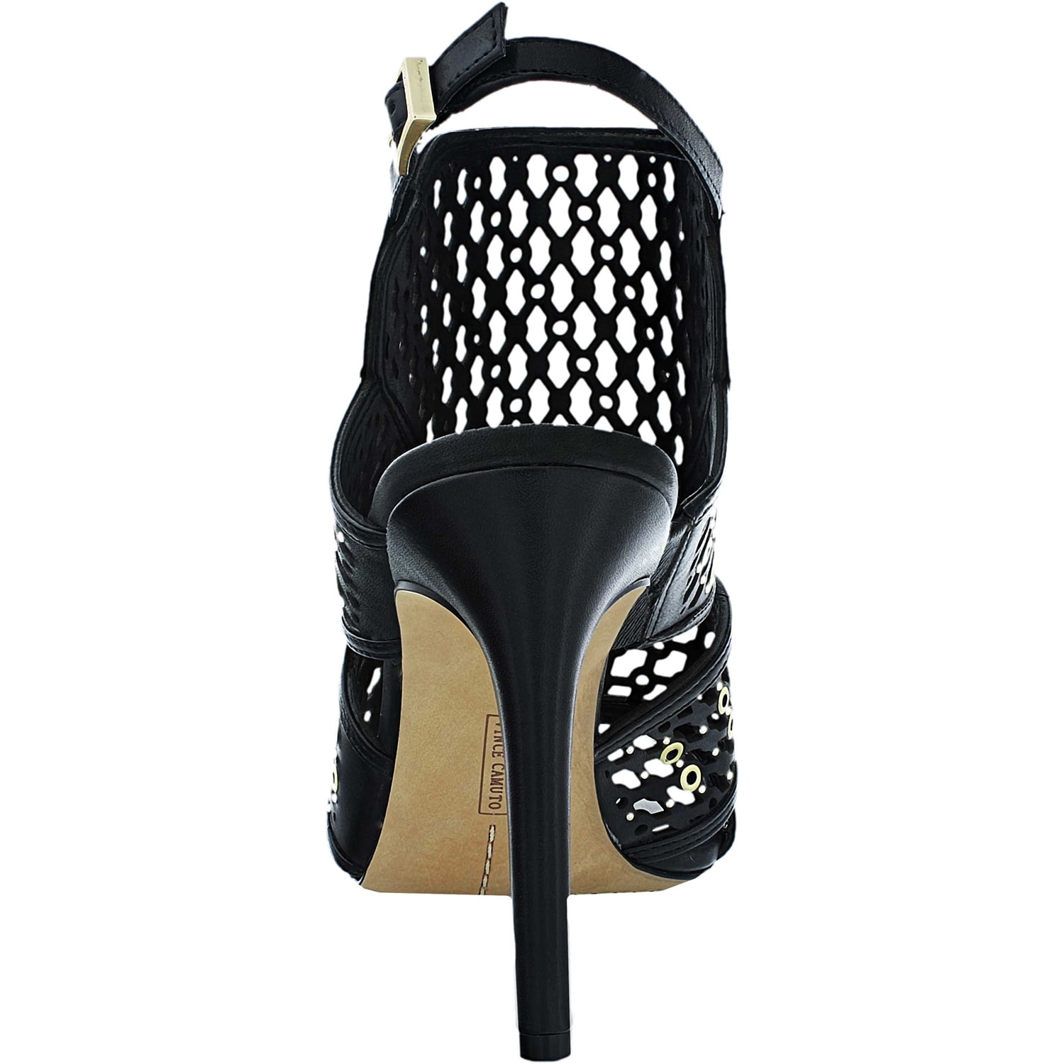 Vince Camuto Women s Korthina Leather Black Ankle High Pump 7.5M