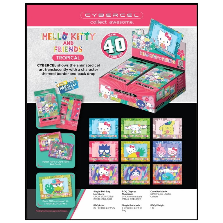 Hello Kitty and Friends Tropical Hobby Box (Cybercel 2025