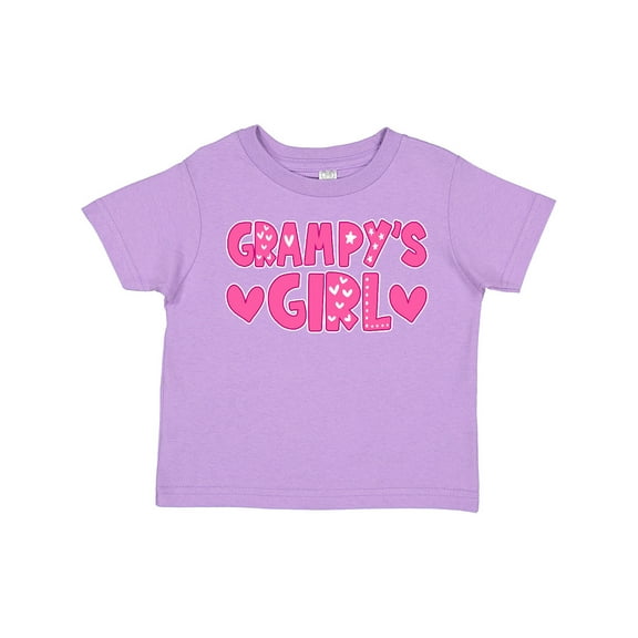 Inktastic Grampy's Girl Granddaughter Girls Toddler T-Shirt