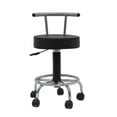 thumbnail image 2 of Studio Designs Futura Stool in Silver with Black 13181, 2 of 2