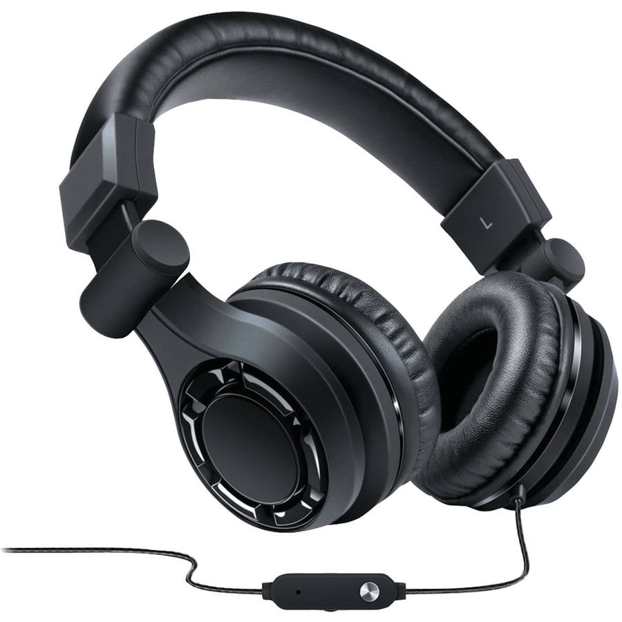 i.Sound DGHP5561 HM320 OverEar Headphones with Microphone Walmart