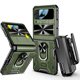 thumbnail image 1 of Funda VEGO para Samsung Galaxy Z Flip 4 5G con clip para cinturón, color verde, 1 of 9