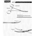 thumbnail image 2 of Pinza Firme Curva Halsted Mosquito De 12 Cm Hergom Premium, 2 of 2