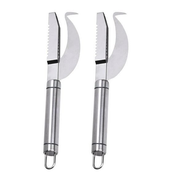 UNOMOR 2pcs Stainless Steel Peelers Kitchen Tool For Easy Cleaning Storage Quick Operation Design