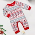 thumbnail image 3 of Onlypjs Family Matching Christmas Pajamas – Red Santa Gnome Top & Festive Pattern Pants Holiday Sleepwear for Women, Men, 3 of 6