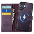 thumbnail image 1 of Funda tipo cartera Wefor compatible con iPhone 17 con Magsafe Purple, 1 of 9