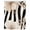 MistyRose Black, variant on Stripes Floral Waterproof Fabric Shower Curtain,Spring Flower Zebra Animal Pattern Floral Waterproof Fabric Shower Curtain for Bathroom Curtains Bathtubs Shower Curtains with 12 Hooks Small 36x72in