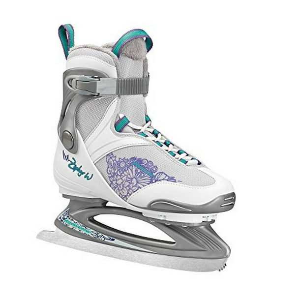 Bladerunner Womens Zephyr Ice Skate Ice Skates, Adult, White/Purple