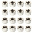 thumbnail image 1 of IFANLANDOR 100pcs Nuts Carbon Steel Hexagon Lock Nut Set, 1 of 8