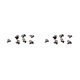 thumbnail image 4 of Ojos de juguete de plástico Vogacara 100 piezas Color negro 9 mm 2 piezas, 4 of 6