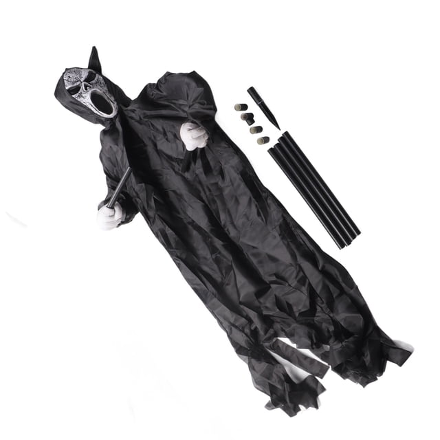 Adornos de Espantapájaros Con Cara de Fantasma Para jardín ANGGREK