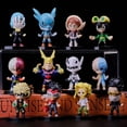 thumbnail image 2 of Figuras de acción de My Hero Academia para niños, 12 piezas, modelo coleccionable de Deku, decoraciones, juguetes para niños Gong Bohan LED, 2 of 2