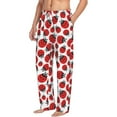 thumbnail image 2 of Balery Cartoon Ladybug print Men's Pajama Pants,Ultra Lightweight Pjs,Lounge Pant-Medium, 2 of 9