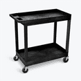 thumbnail image 2 of Luxor EC11 Luxor E-Series 2-Shelf Utility Cart, 2 of 5