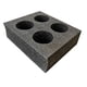 thumbnail image 2 of Bandejas para vasos para llevar, portavasos con múltiples orificios para jugos y comestibles 4 agujeros, 2 of 9