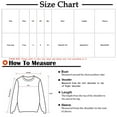thumbnail image 3 of Annhoo Long Sleeve Sweaters for Women Casual Solid Color Round Neck Knitwear Fall Winter Fashion Pullover Shirts, 3 of 6