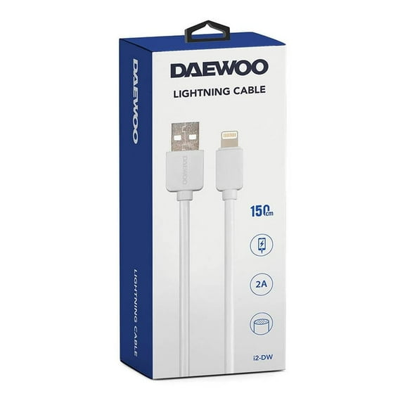 Cable de Carga Daewoo i2-DW Blanco