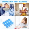 thumbnail image 5 of 21 Pares de Tapones para los Oídos para Dormir Tapones para los Oídos Silicona Moldeables Reutilizables Tapones para los Oídos Suaves con Cancelación de Ruido, Azul++Naranja, 5 of 5