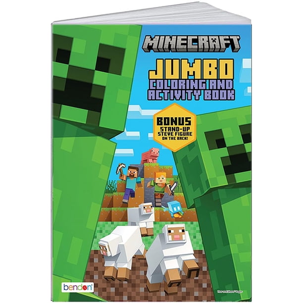 Libro para colorear Bendon Minecraft de 80 páginas con licencia oficial