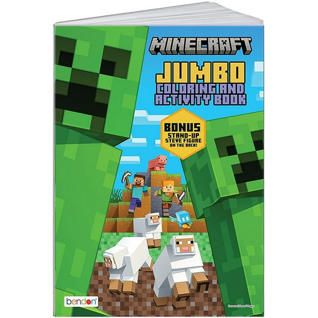 Libro para colorear Bendon Minecraft de 80 páginas con licencia oficial