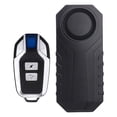 thumbnail image 2 of 1PC Wireless Bike Vibration Alarm with Remote Control, Anti-Theft Security Alarm for Bicycles, Motorcycles, and Scooters, Loud Alert with SOS Function for Vehicle and Door Window Protection, 2 of 9