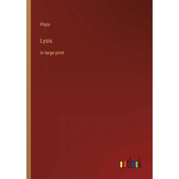 Lysis : in large print (Paperback)
